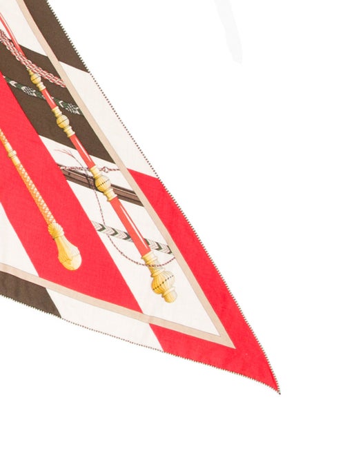 Hermès Cashmere Triangle Scarf