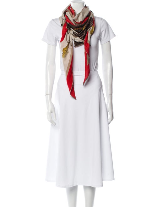 Hermès Cashmere Triangle Scarf