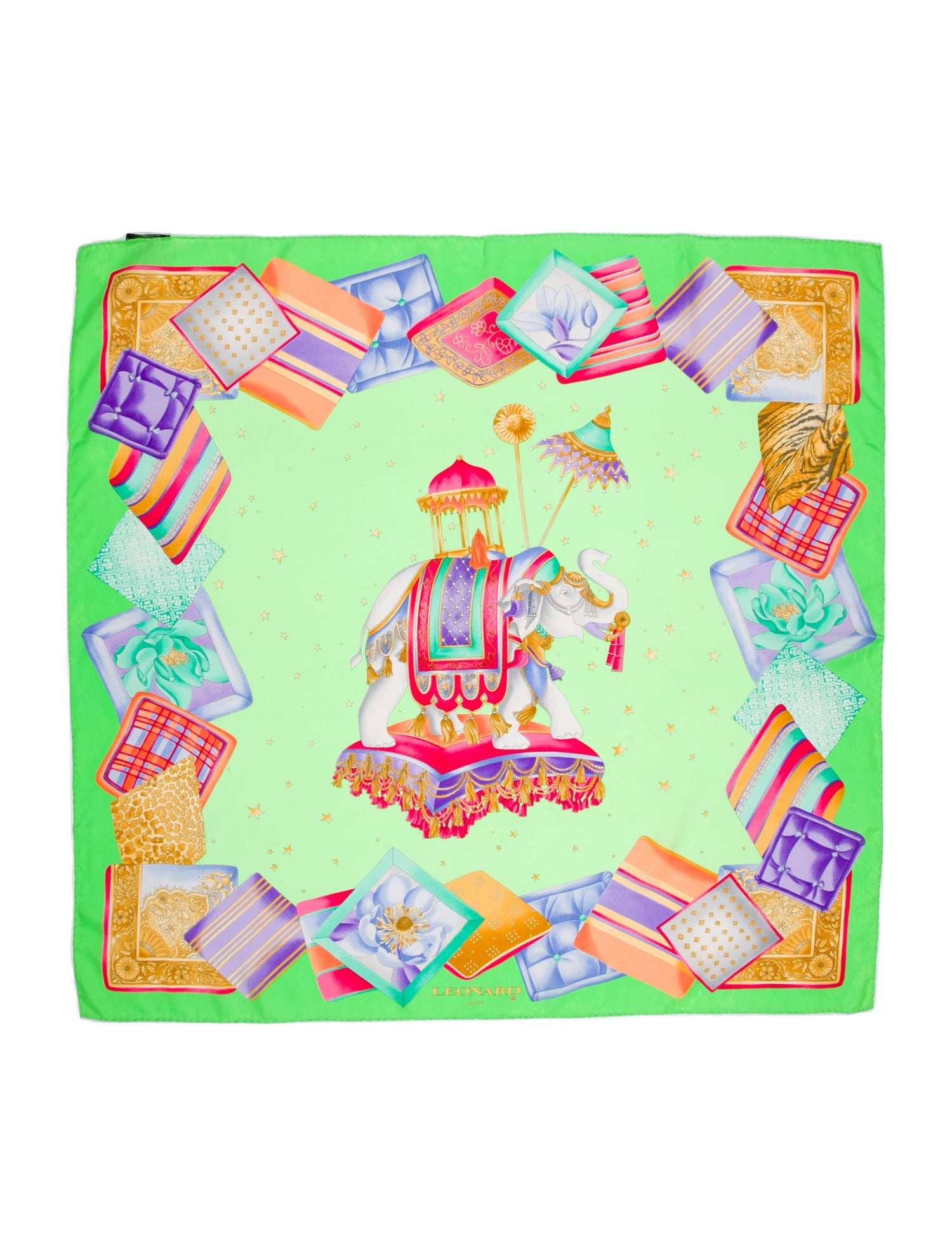 Leonard Silk Printed Scarf