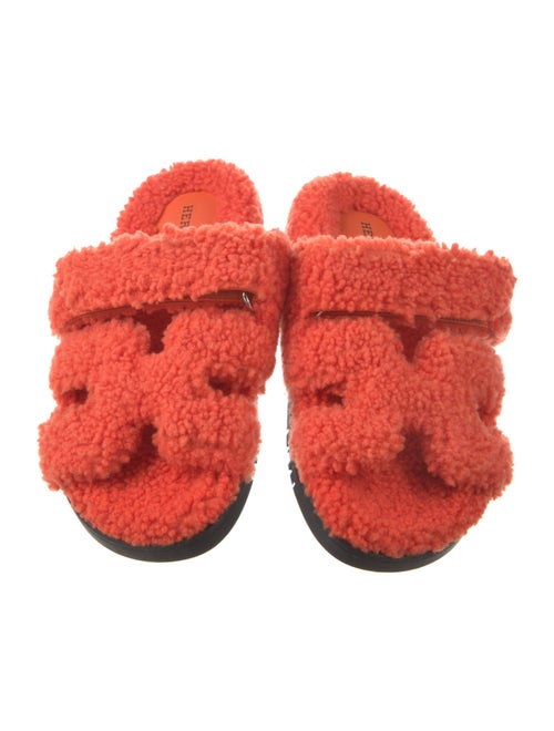 Hermès Chypre Shearling Slides