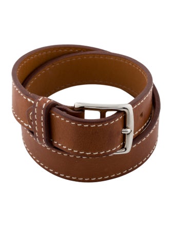 Hermès Etriviere Double Tour Wrap Bracelet