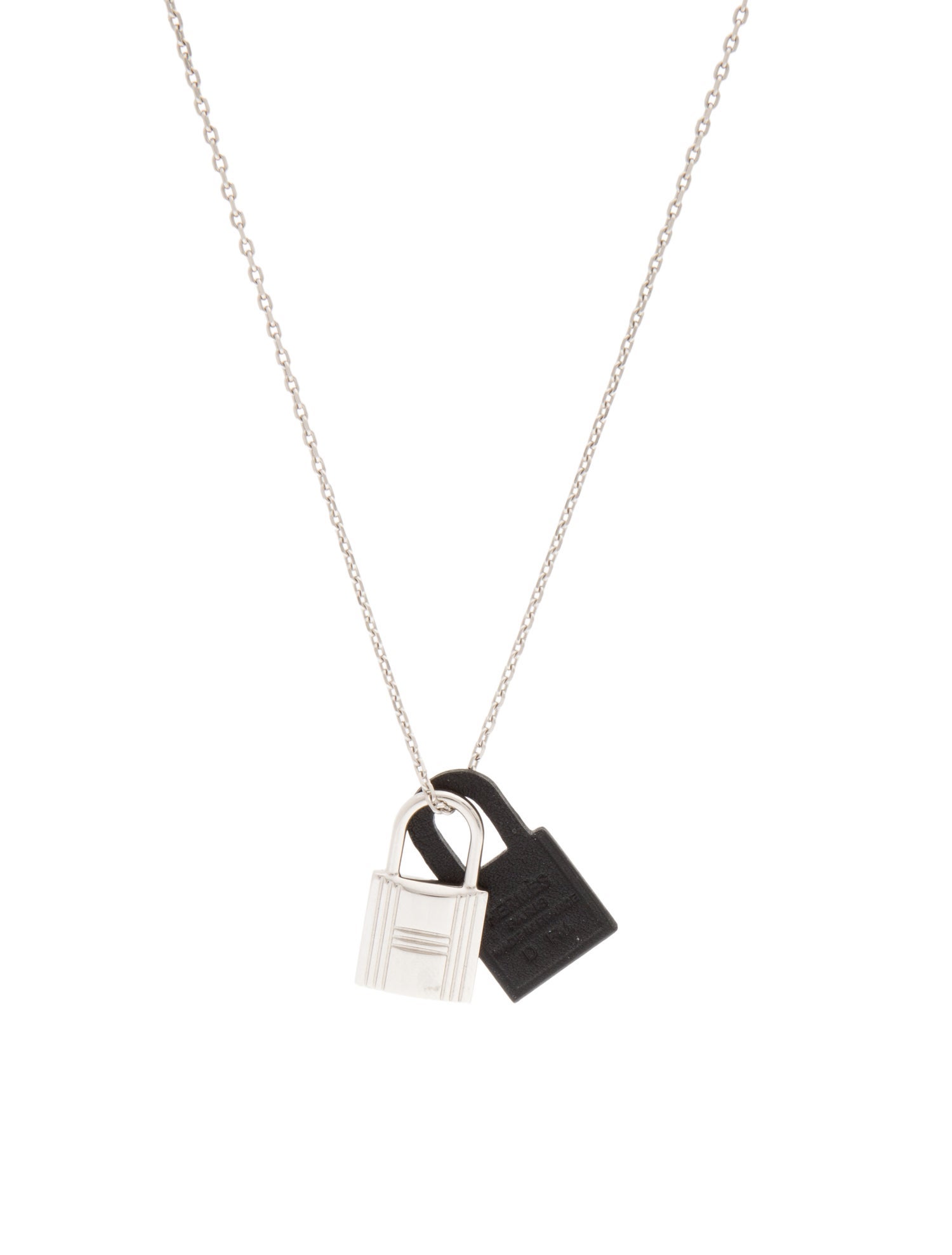 Hermès O'Kelly Lock Pendant Necklace