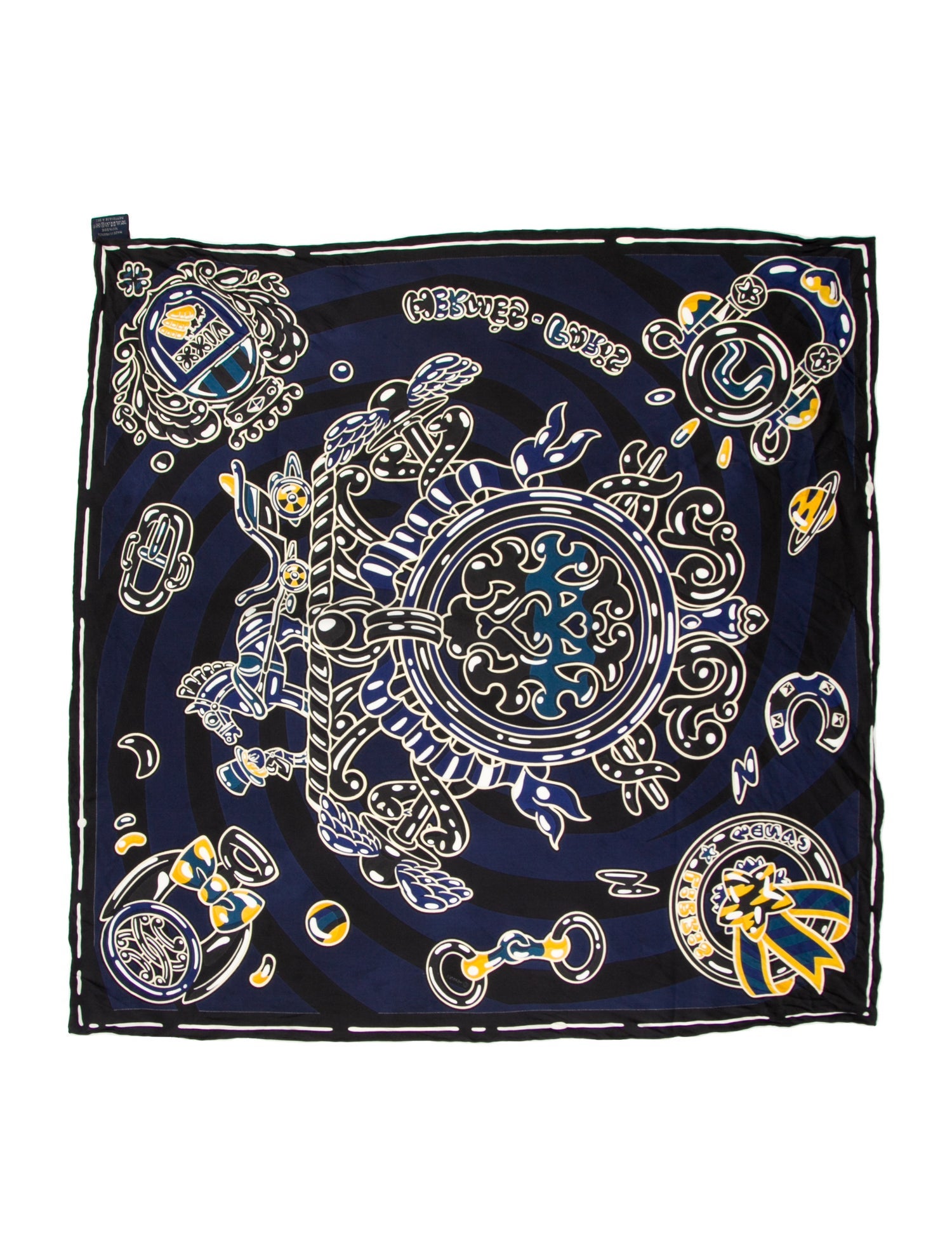 Hermès Candy Libris Silk Scarf