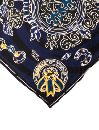 Hermès Candy Libris Silk Scarf