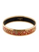 Hermès Narrow Enamel Bangle Bracelet