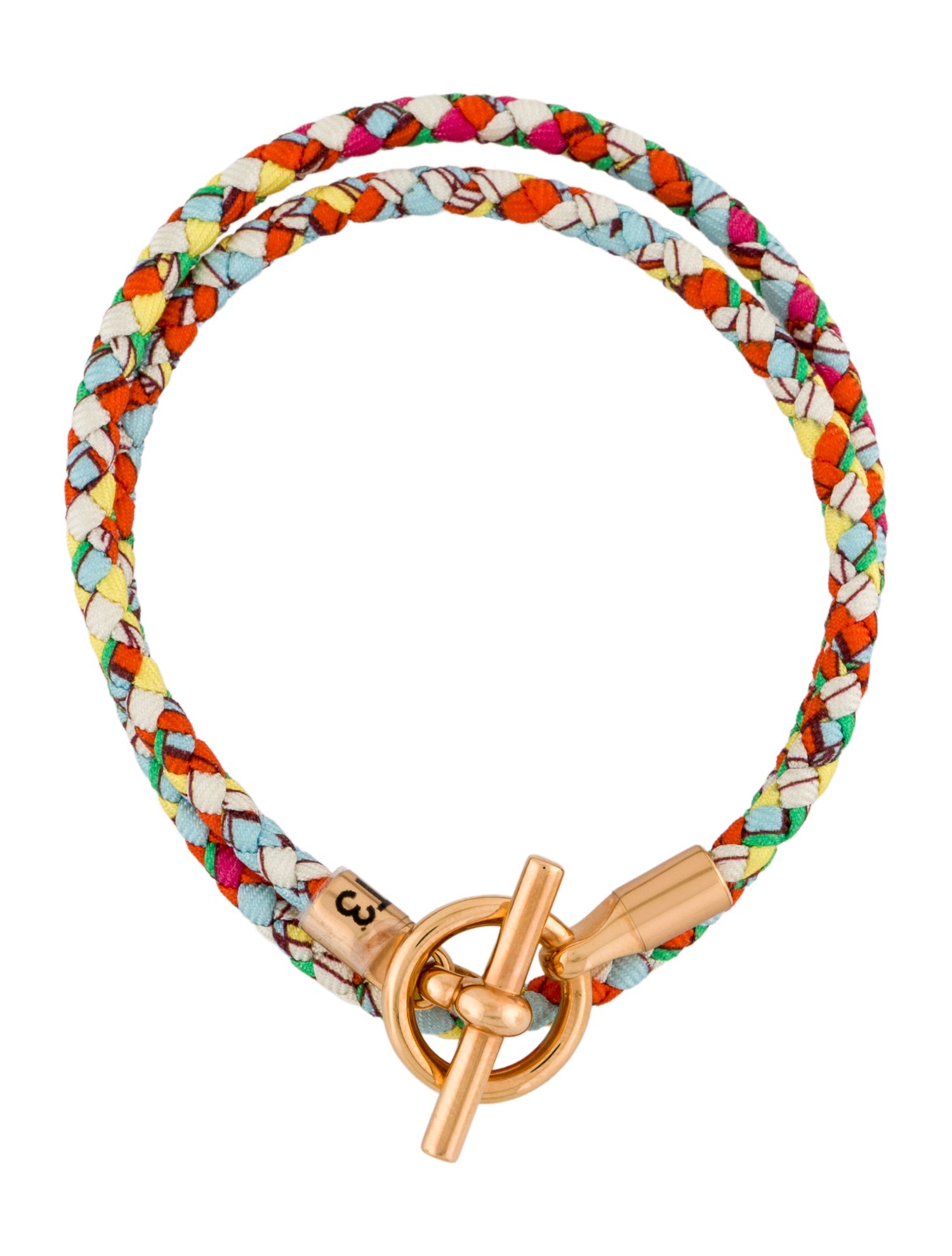 Hermès Leather Glenan Double Tour Wrap Bracelet