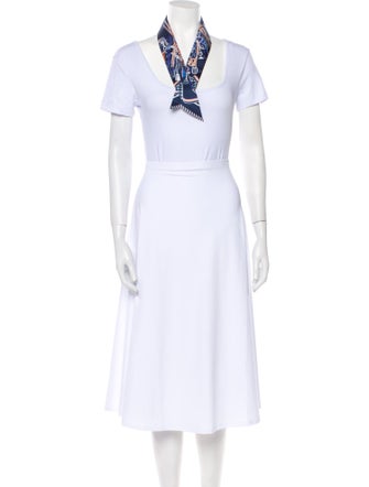 Hermès Bouquets Sellier Silk Twilly Scarf