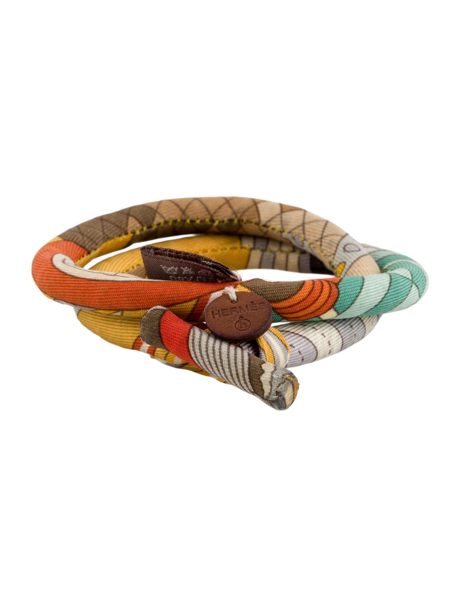 Hermès Silk Petit H Double Tour Bracelet