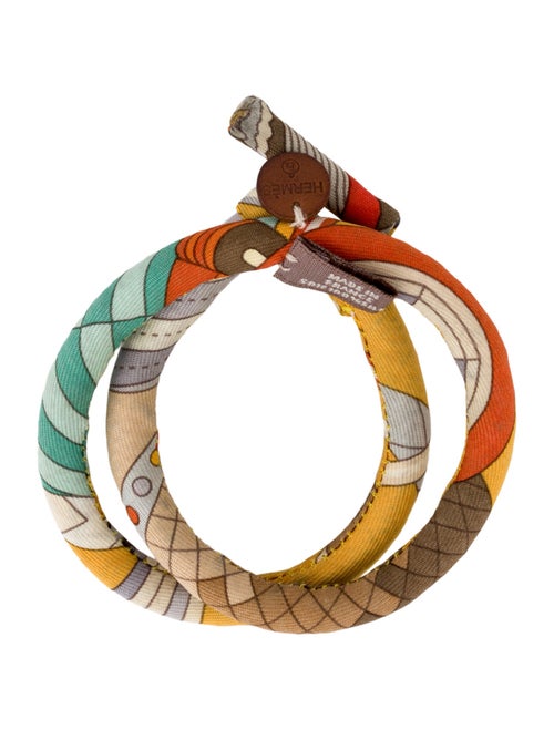 Hermès Silk Petit H Double Tour Bracelet