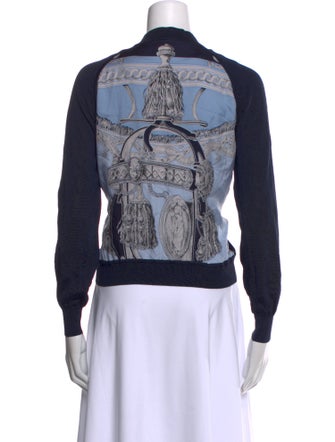 Hermès Silk Printed Sweater