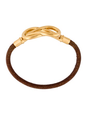 Hermès Atame Leather Bracelet