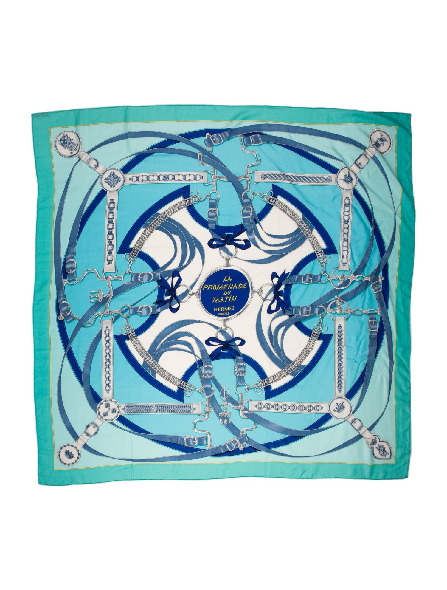 Hermès La Promenade du Matin Cashmere Shawl