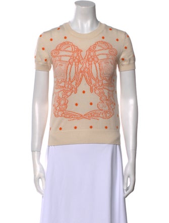 Hermès Cashmere Printed Sweater