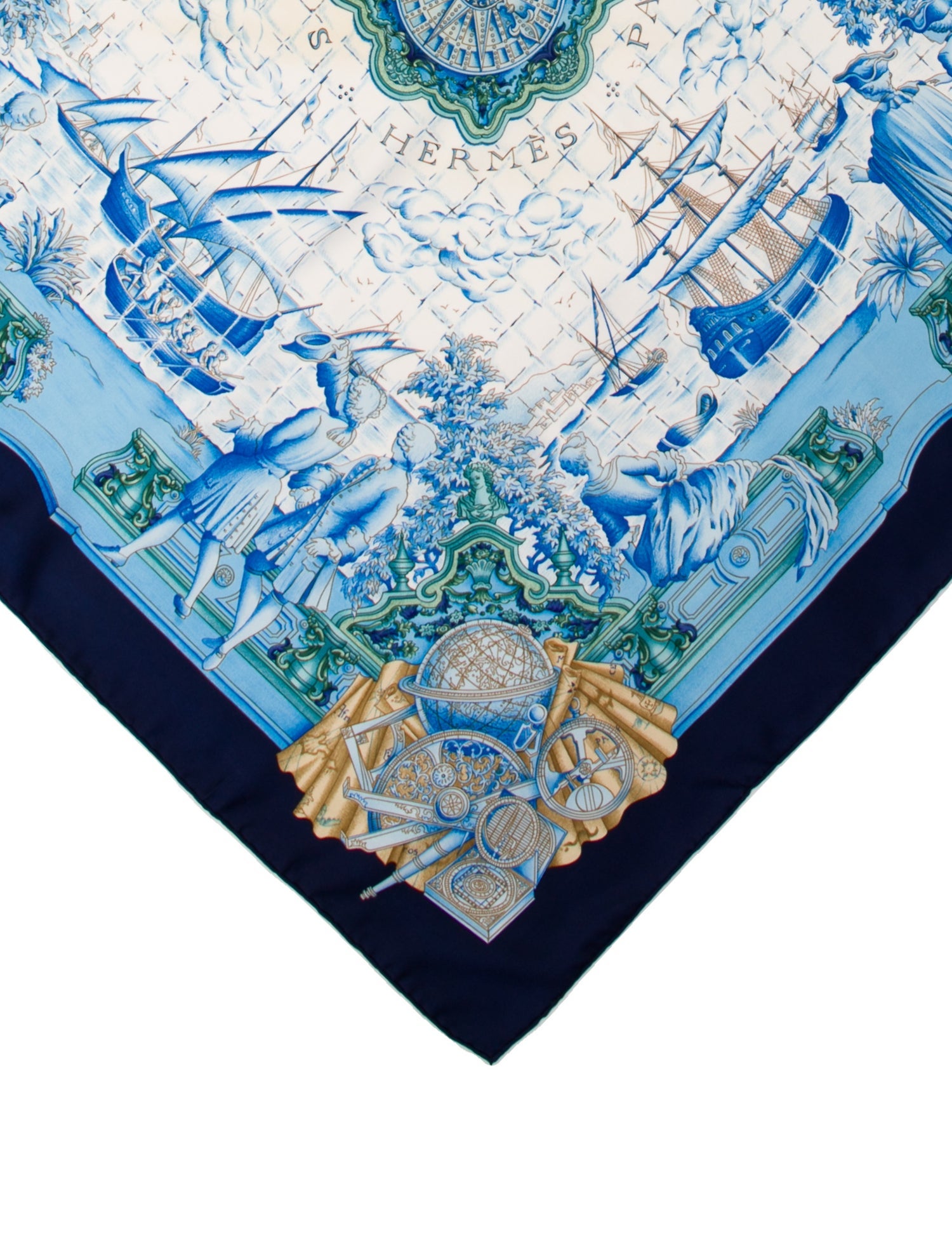 Hermès Azulejos Silk Scarf