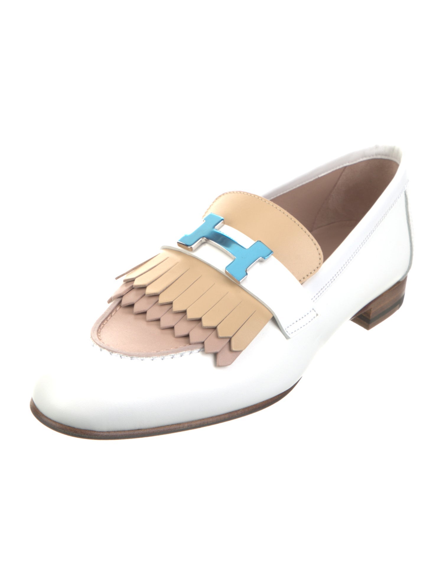 Hermès Royal H Logo Loafers w/ Tags