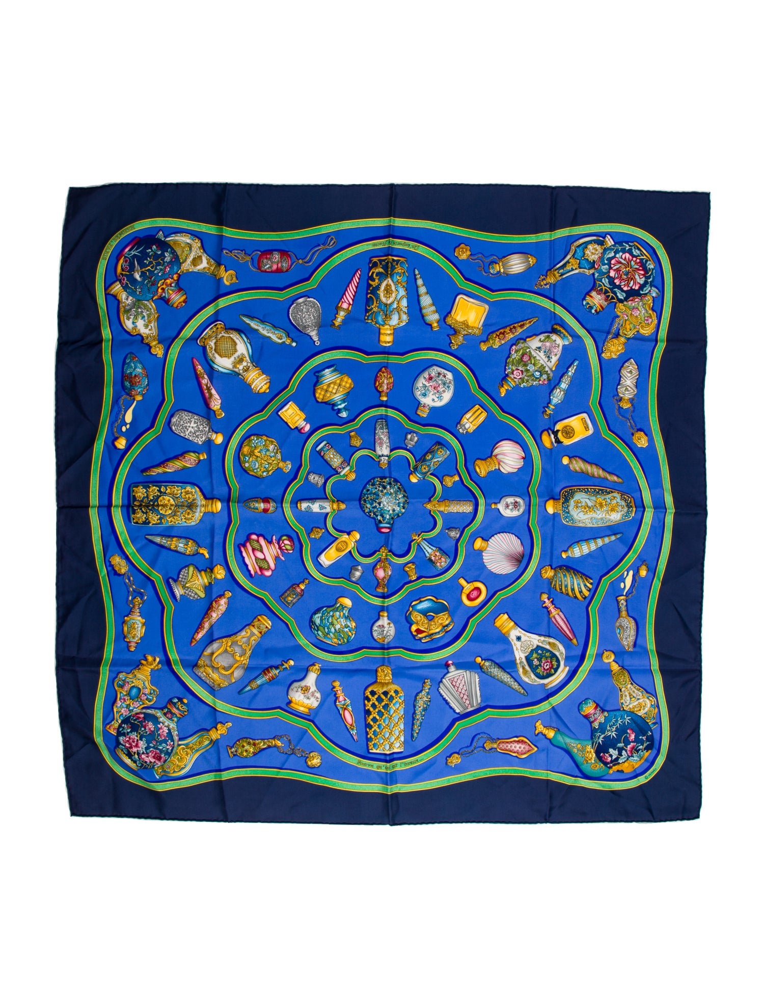 Hermès Qu'importe le Flacon Pourvu Qu'on ait L'ivresse Silk Scarf