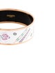 Hermès Wide Enamel Bangle Bracelet