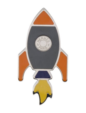Hermès Space H Badge Brooch