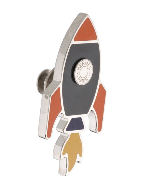 Hermès Space H Badge Brooch