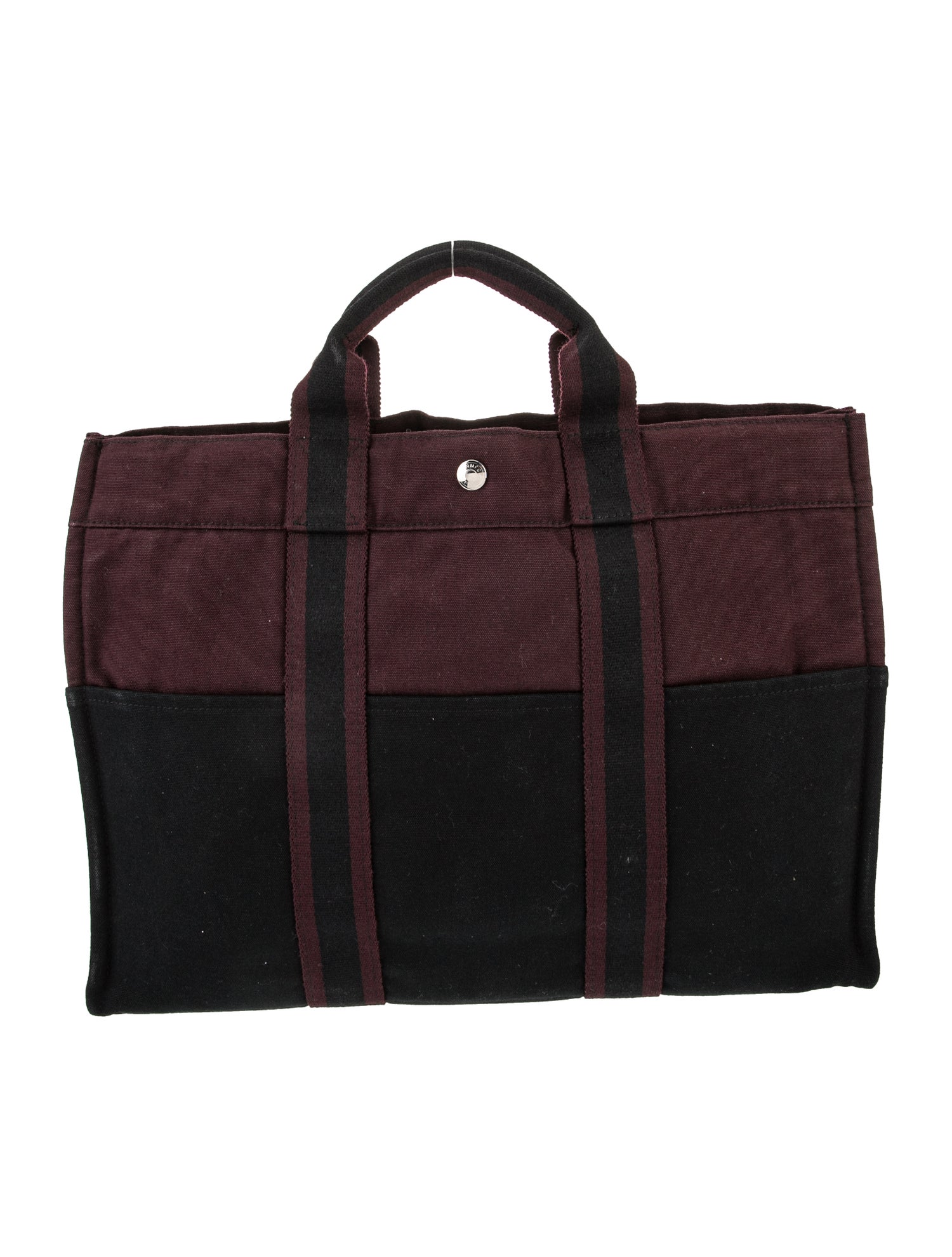 Hermès Toile Fourre-Tout MM