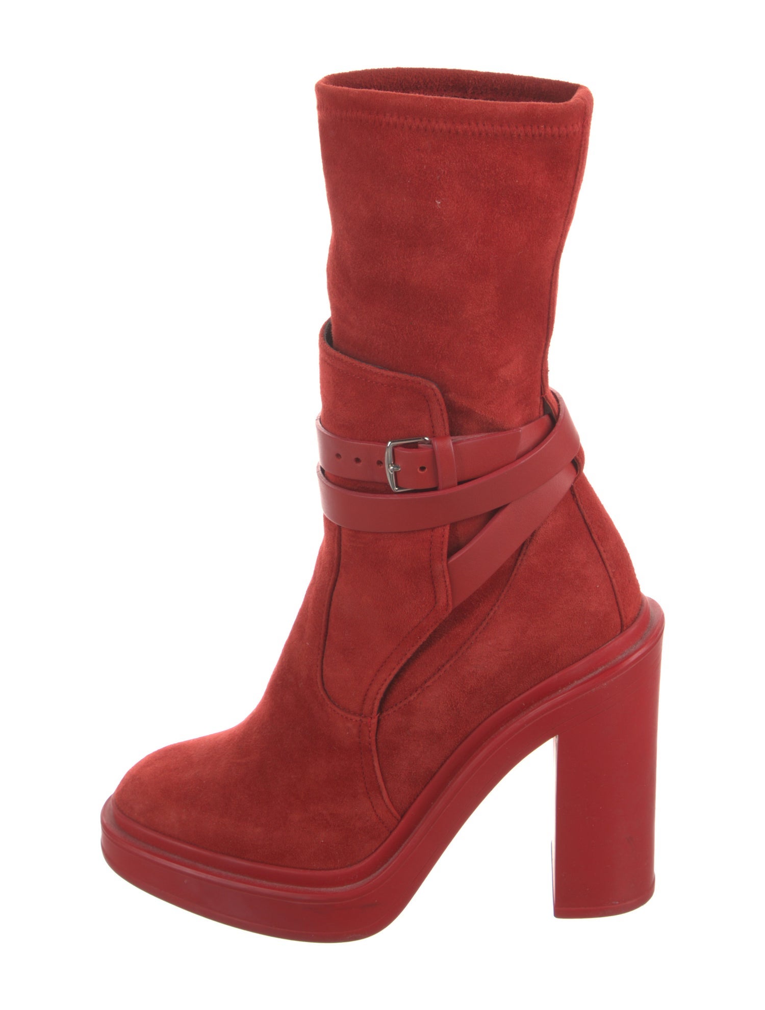 Hermès Selena Suede Slouch Boots