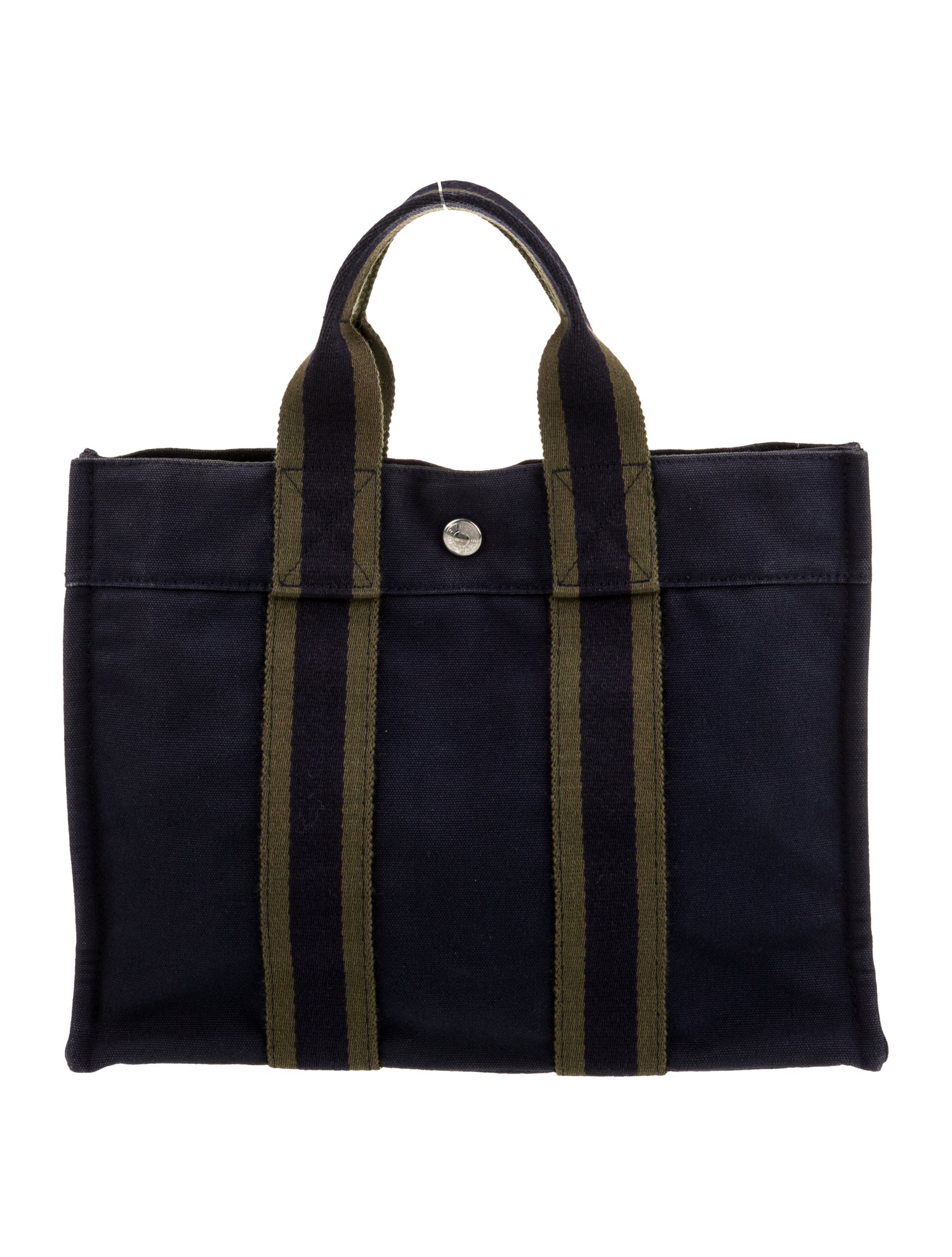 Hermès Toile Fourre-Tout PM