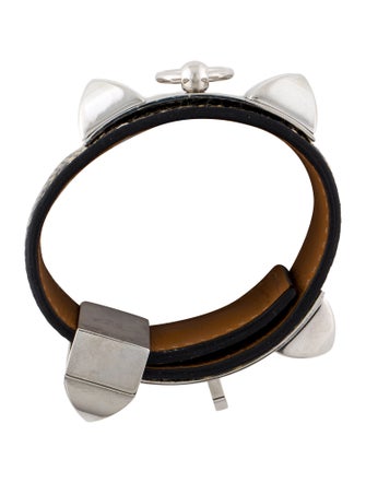 Hermès Lizard Collier De Chien Bracelet