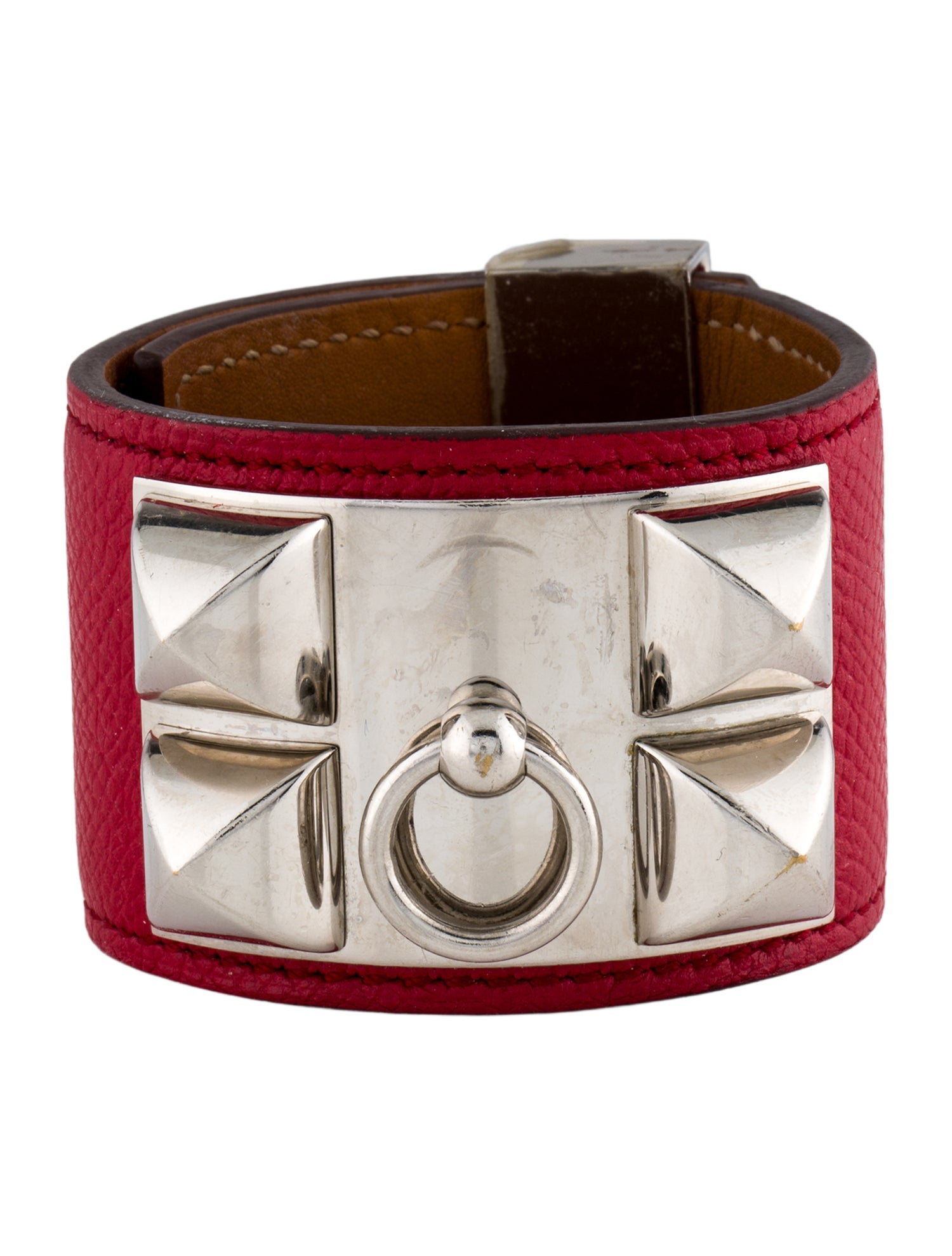 Hermès Collier De Chien Leather Bracelet