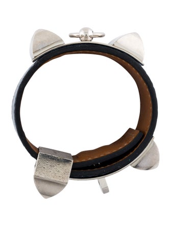 Hermès Alligator Collier De Chien Bracelet