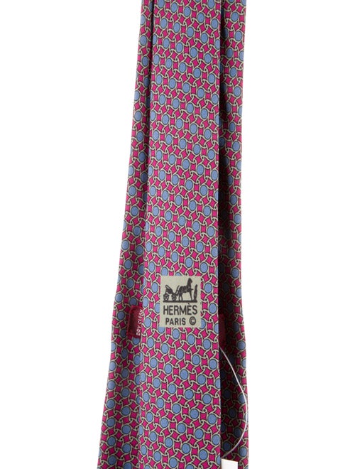 Hermès Silk Printed Tie