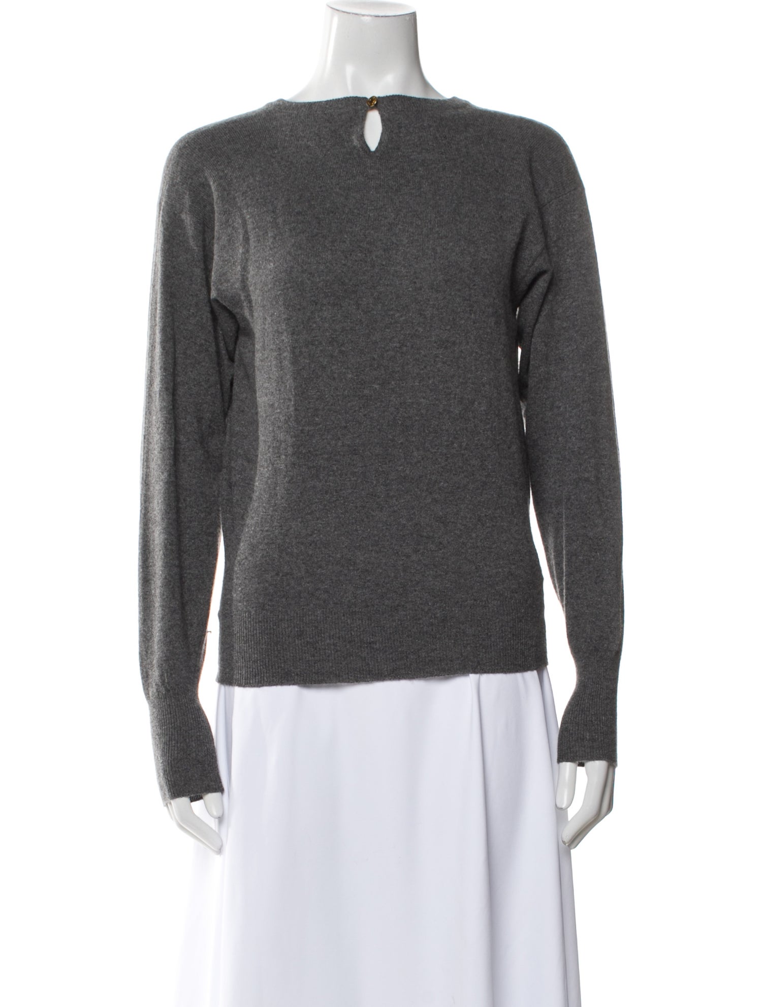 Hermès Cashmere Bateau Neckline Sweater