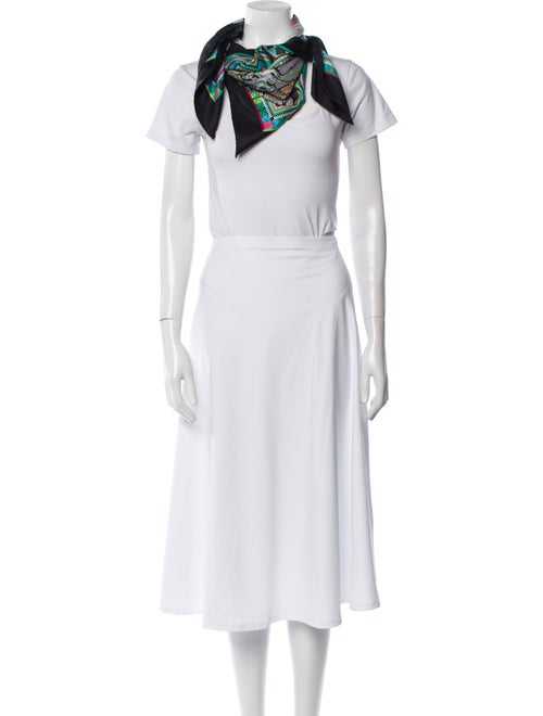 Hermès Cent Plis des Miao Silk Scarf