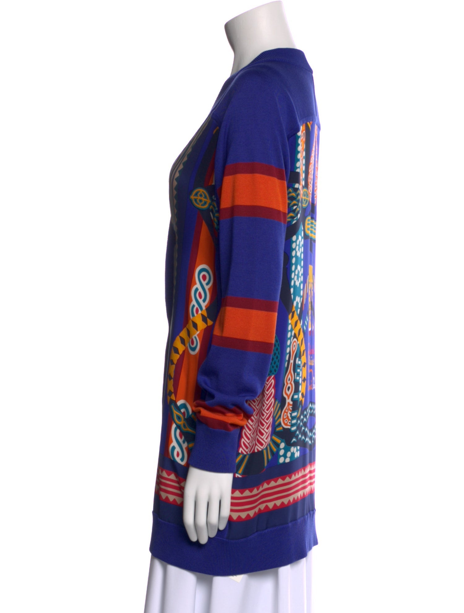 Hermès Silk Printed Tunic