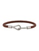 Hermès Leather Jumbo Hook Bracelet