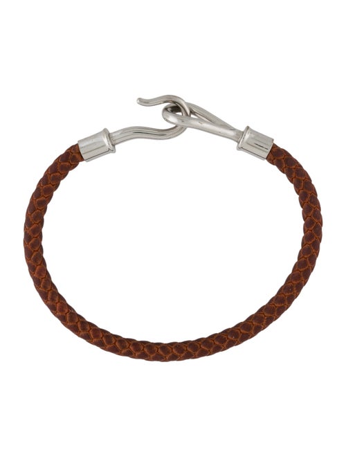 Hermès Leather Jumbo Hook Bracelet