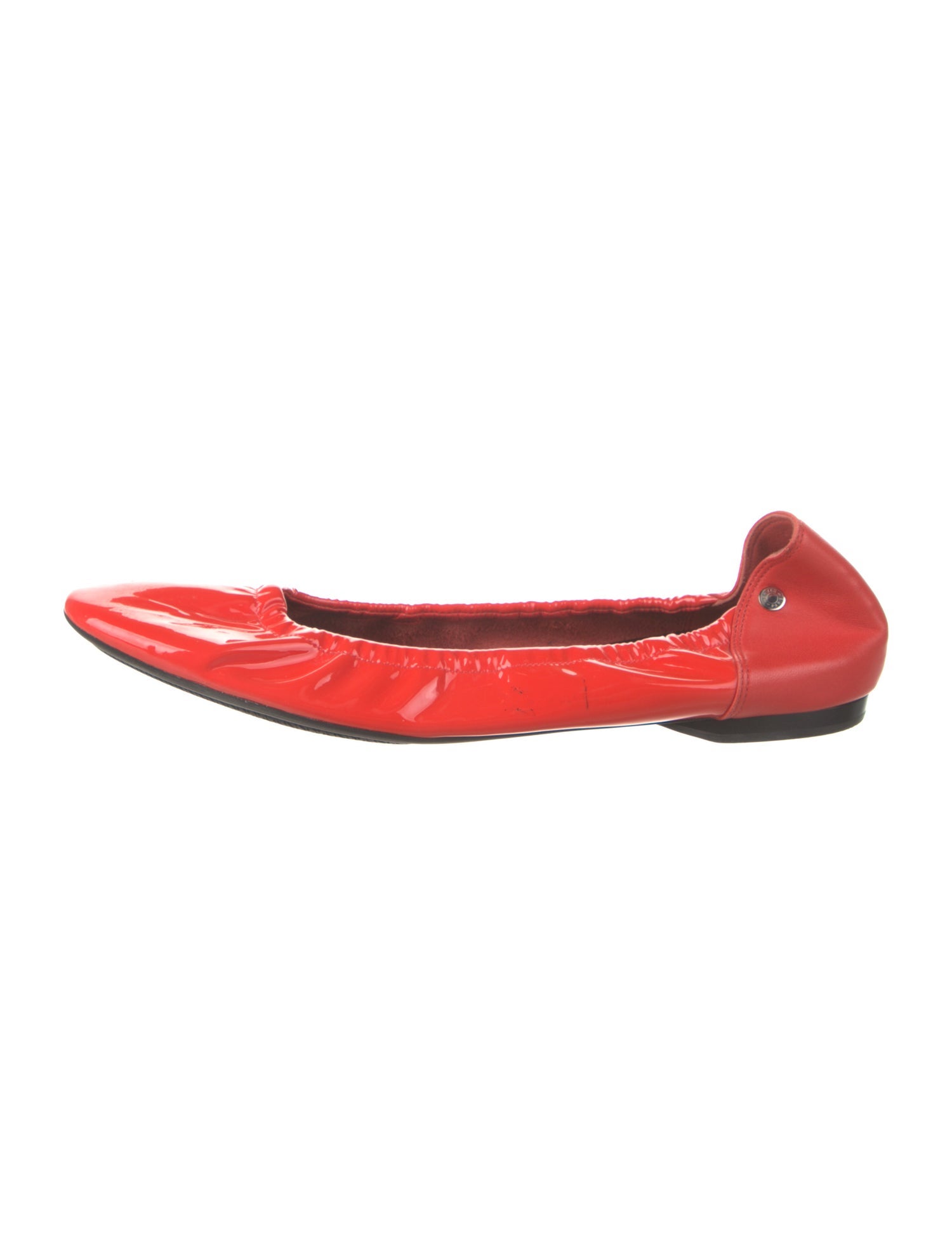 Hermès Vintage Patent Leather Ballet Flats