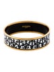 Hermès Balcons du Guadalquivir Wide Enamel Bangle