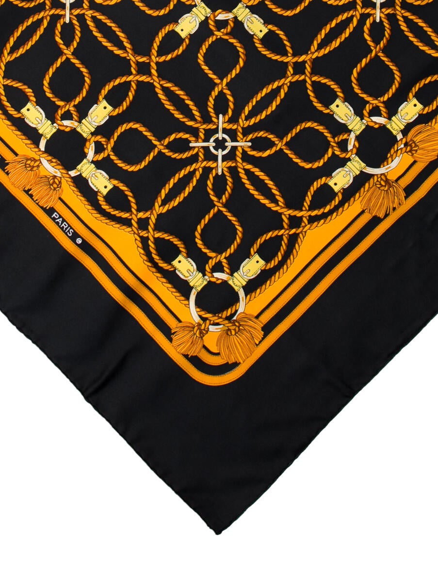 Hermès Cordelieres Silk Scarf