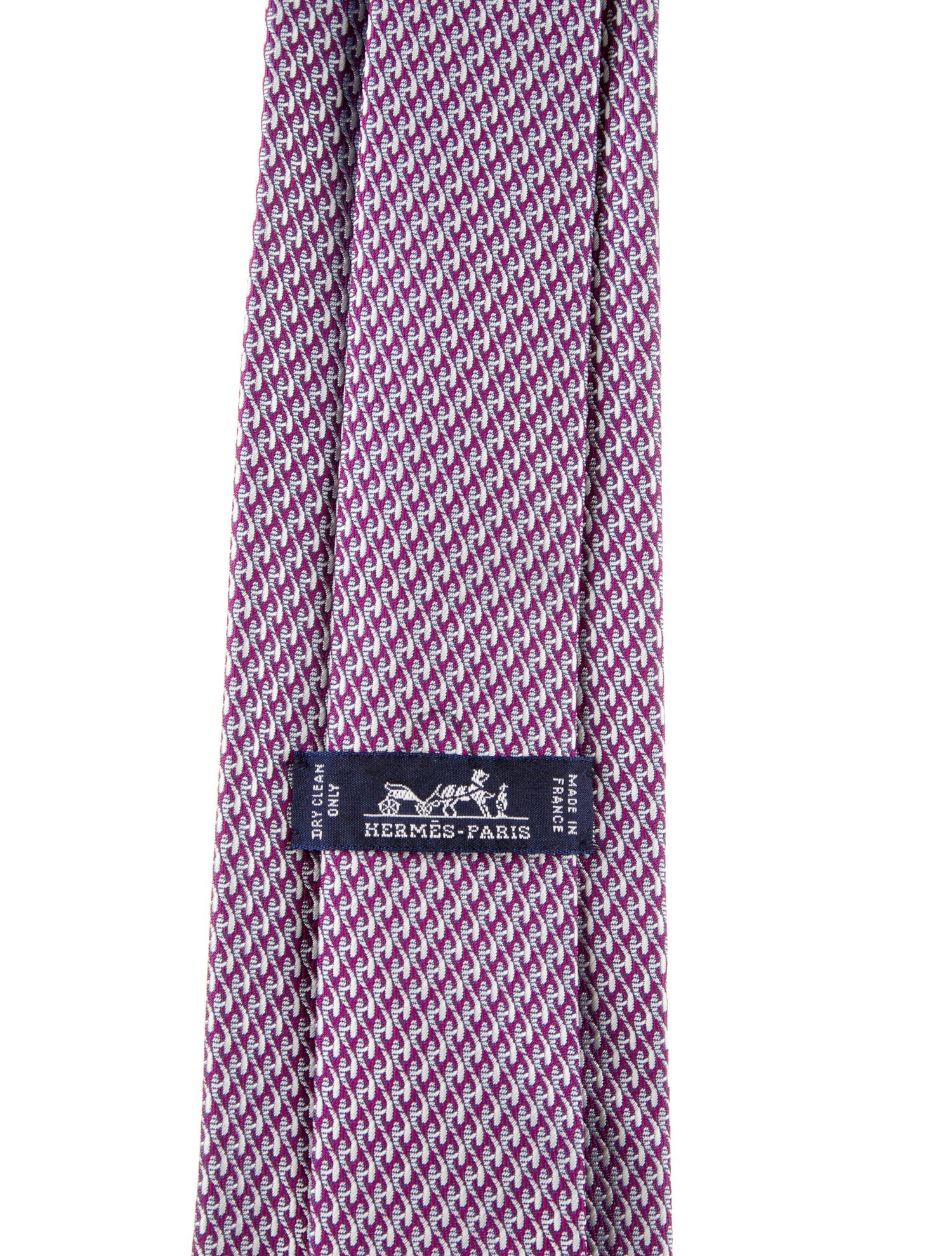 Hermès Printed Silk Tie w/Tags