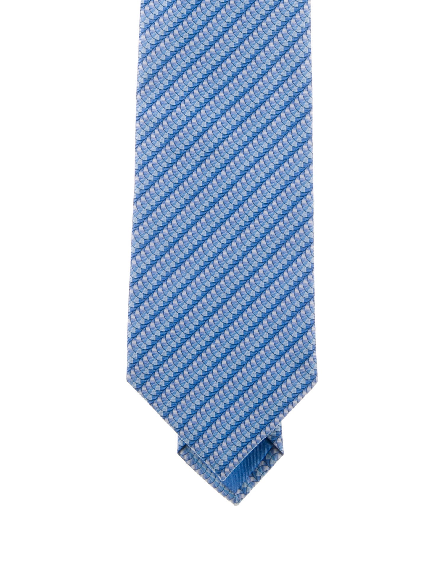 Hermès Printed Silk Tie w/Tags