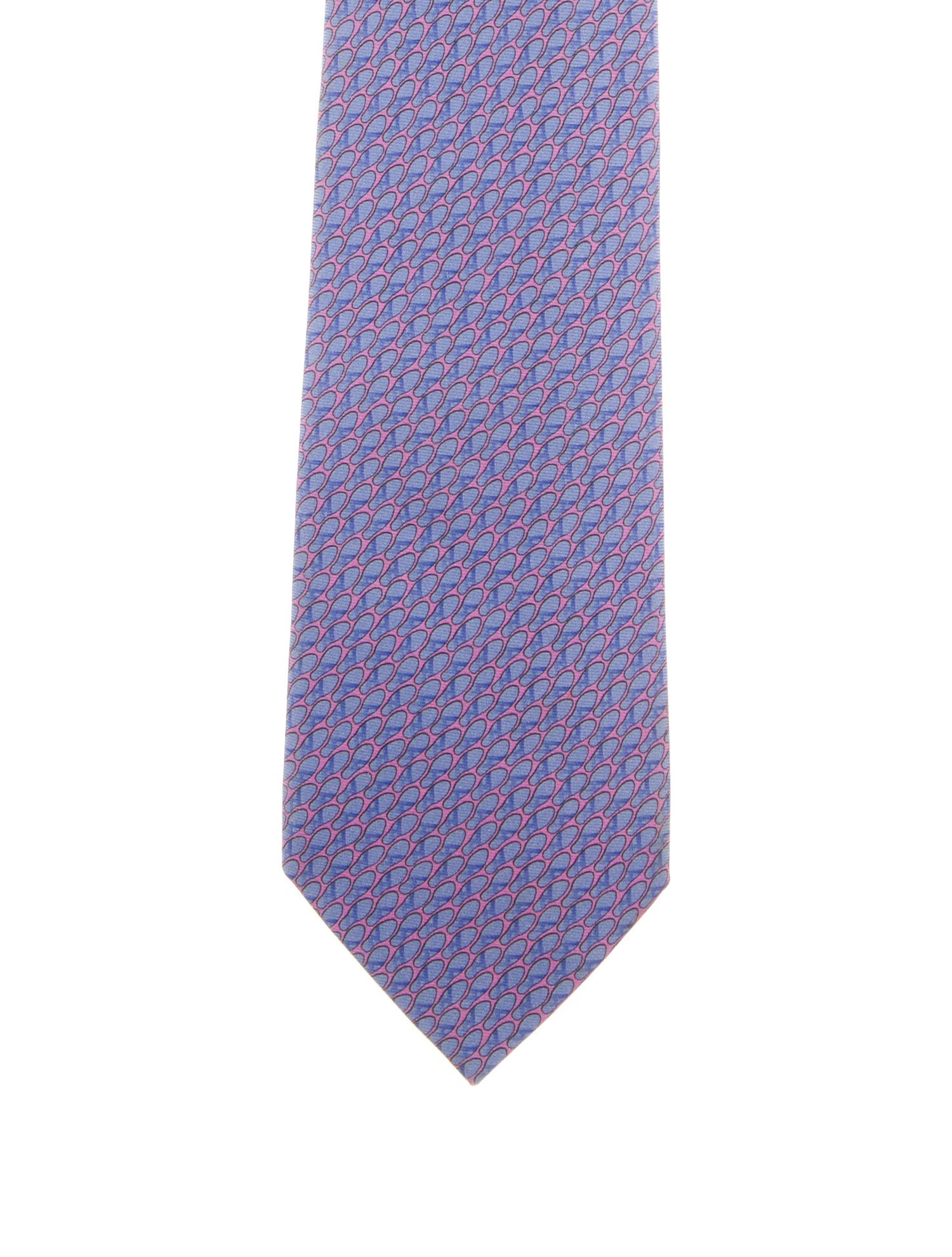 Hermès Printed Silk Tie w/Tags