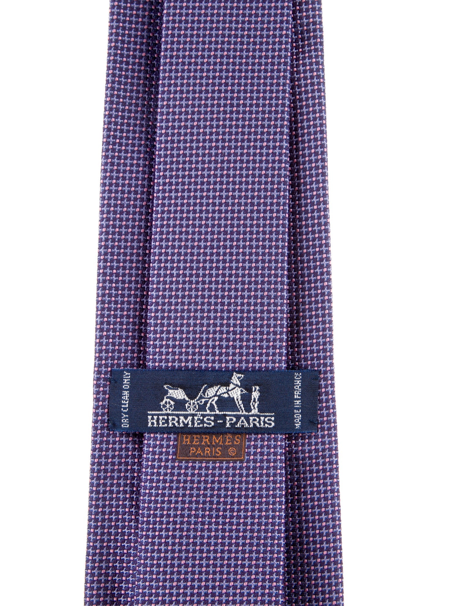 Hermès Printed Silk Tie w/Tags