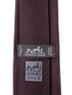 Hermès Solid Silk Tie