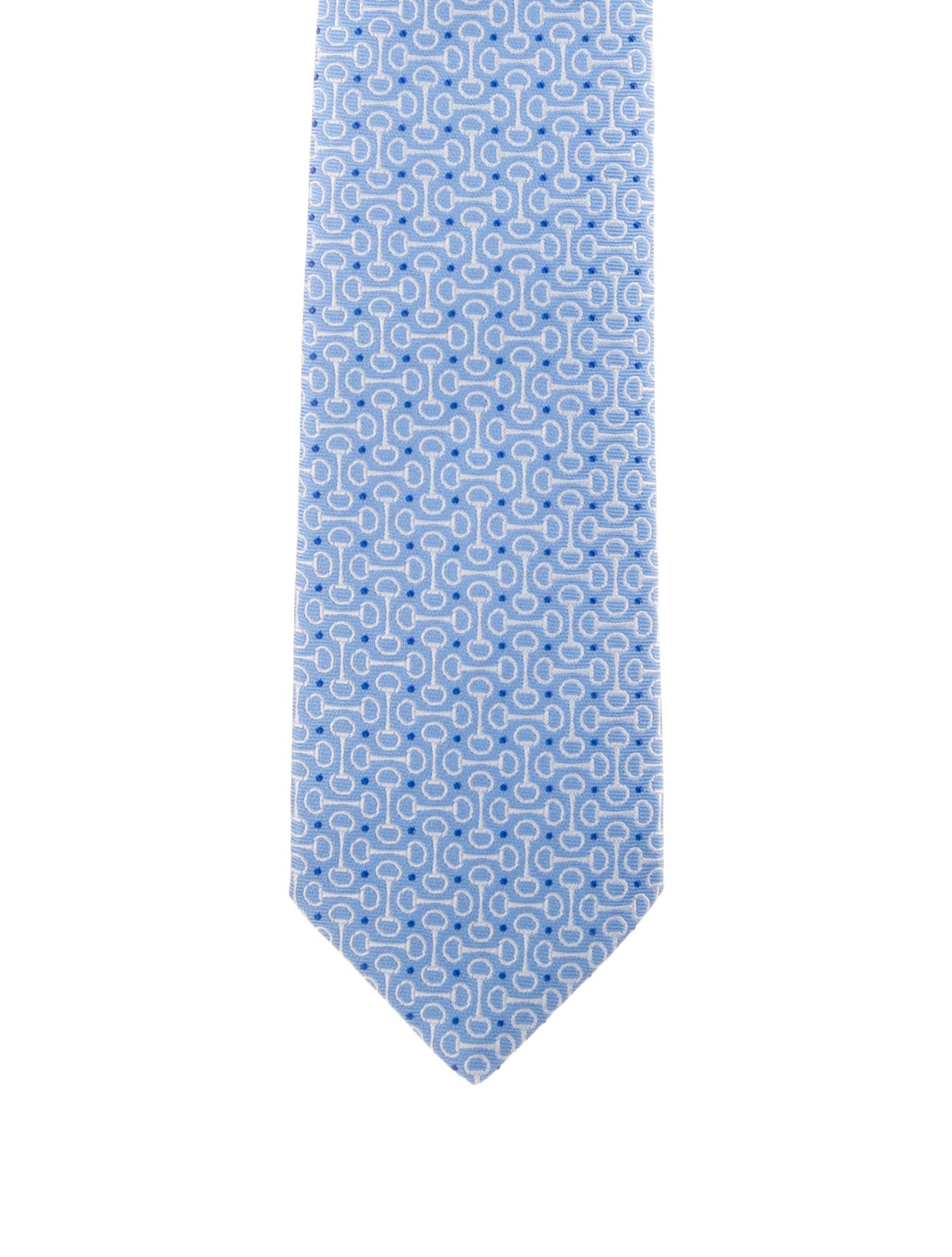 Hermès Printed Silk tie