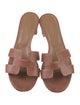 Hermès Oasis Leather Slides