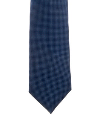 Hermès Solid Silk Tie