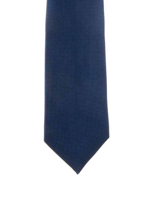 Hermès Solid Silk Tie