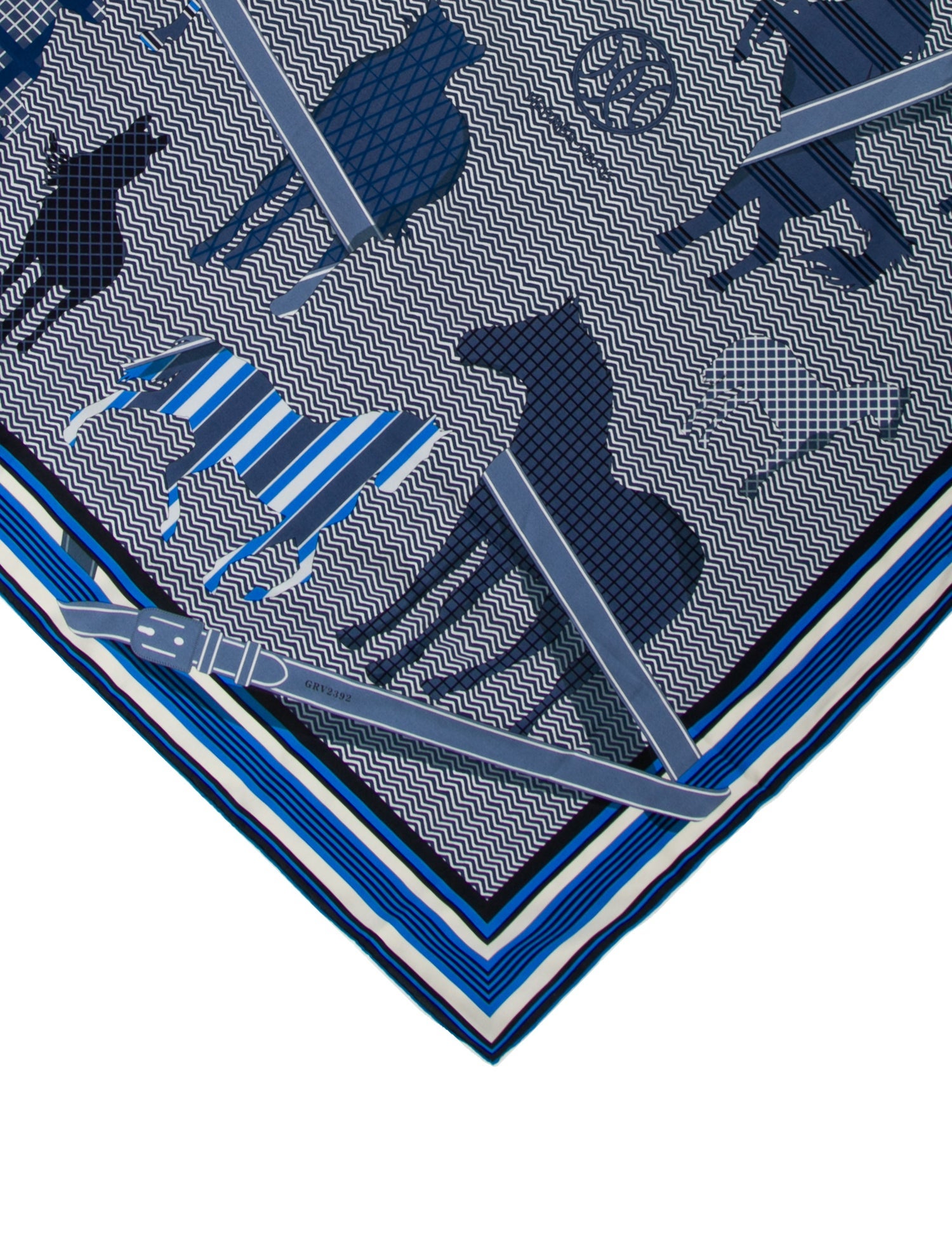 Hermès Clan Equestre Silk Scarf w/ Tags