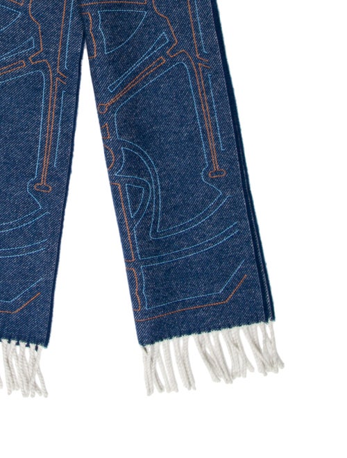 Hermès Eperon d'Or au Fil Cashmere Muffler