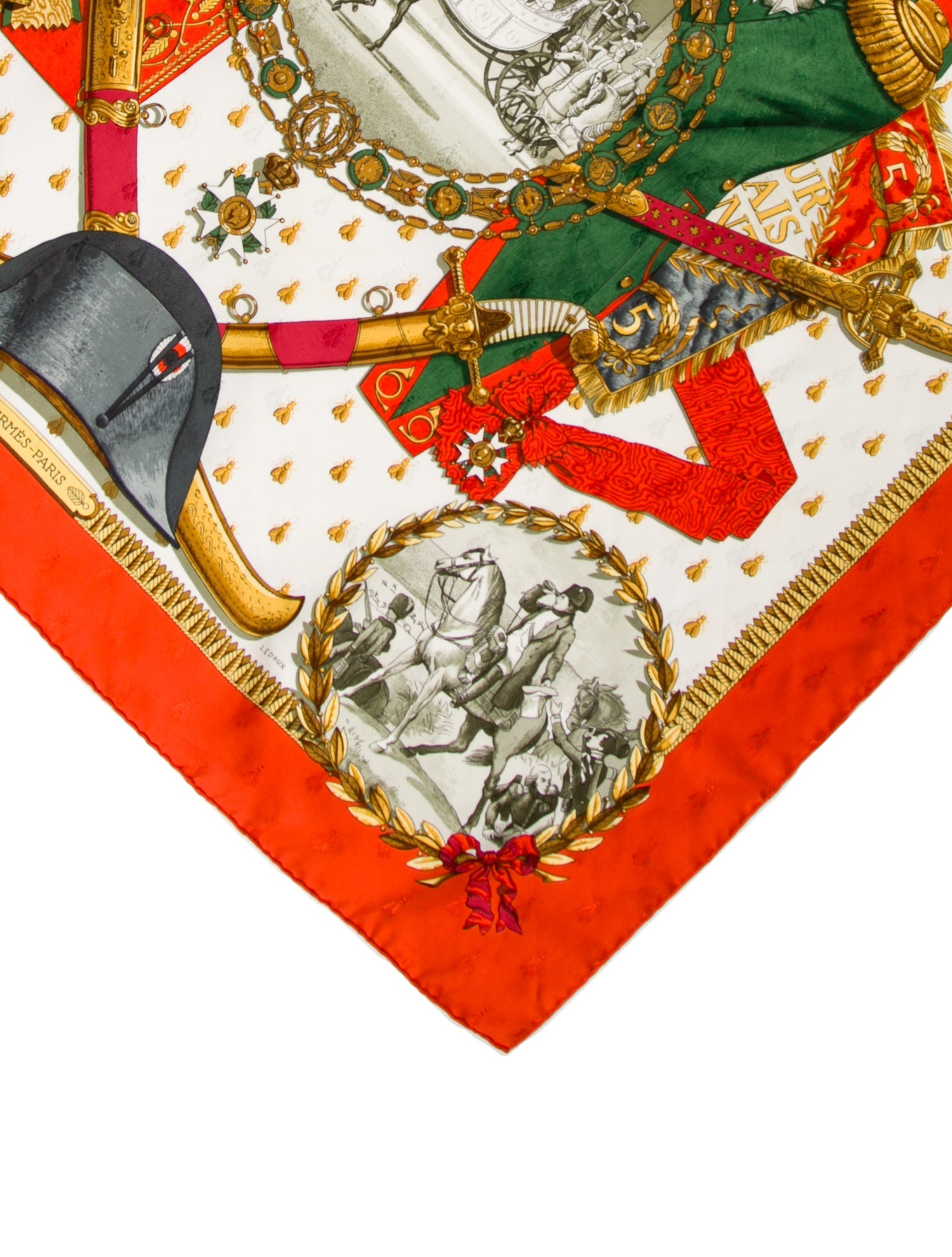 Hermès Napoléon Jacquard Silk Scarf
